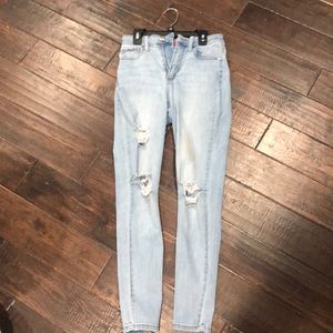 Guess High Wasted Lightwash Jeans